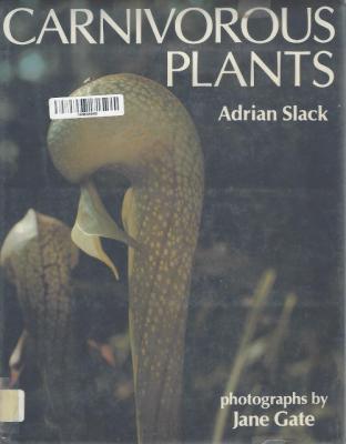 Carnivorous Plants - Hard Cover, First MIT Press Edition